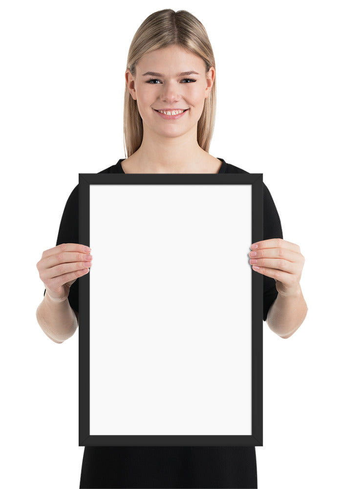 Enhanced Matte Paper Framed Poster (cm)