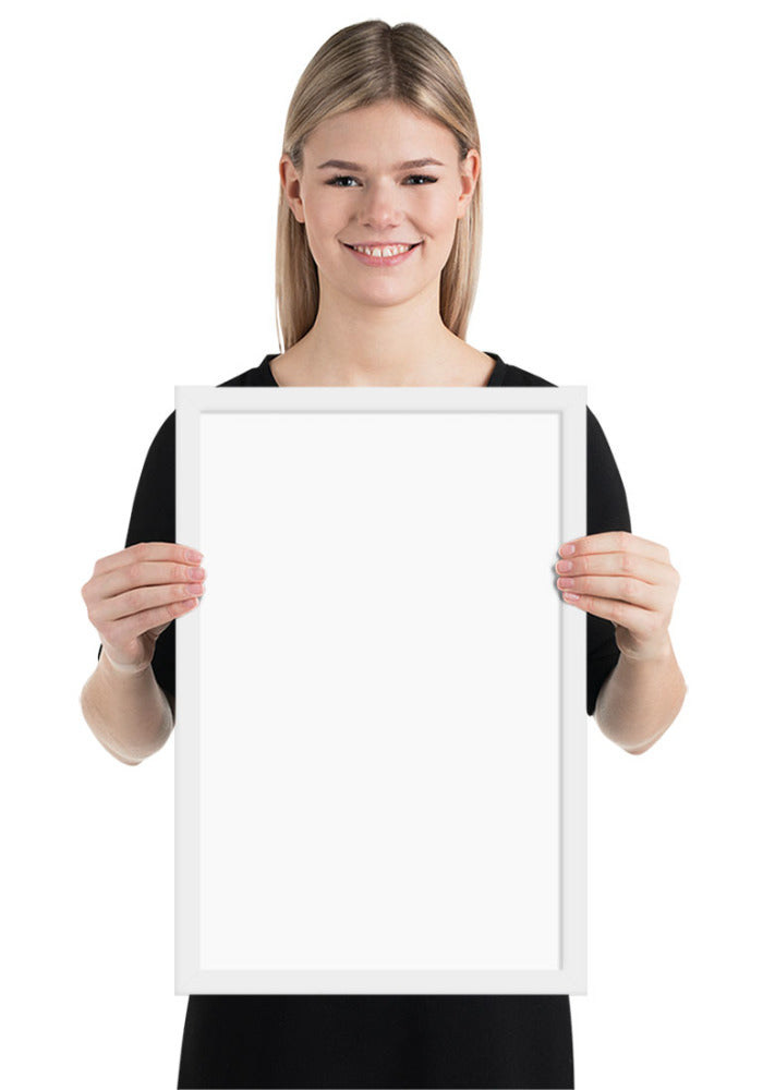 Enhanced Matte Paper Framed Poster (cm)