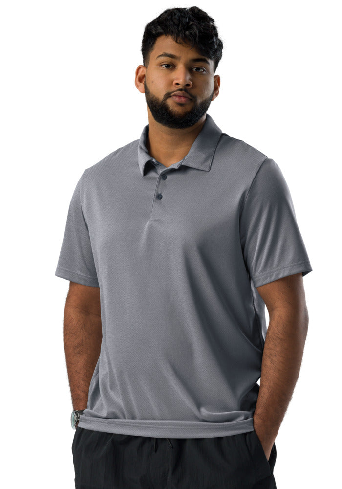 Unisex Adidas Space-Dyed Polo Shirt | A591