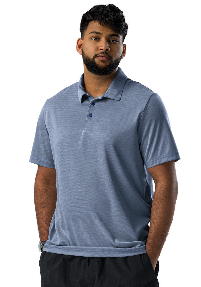 Unisex Adidas Space-Dyed Polo Shirt | A591