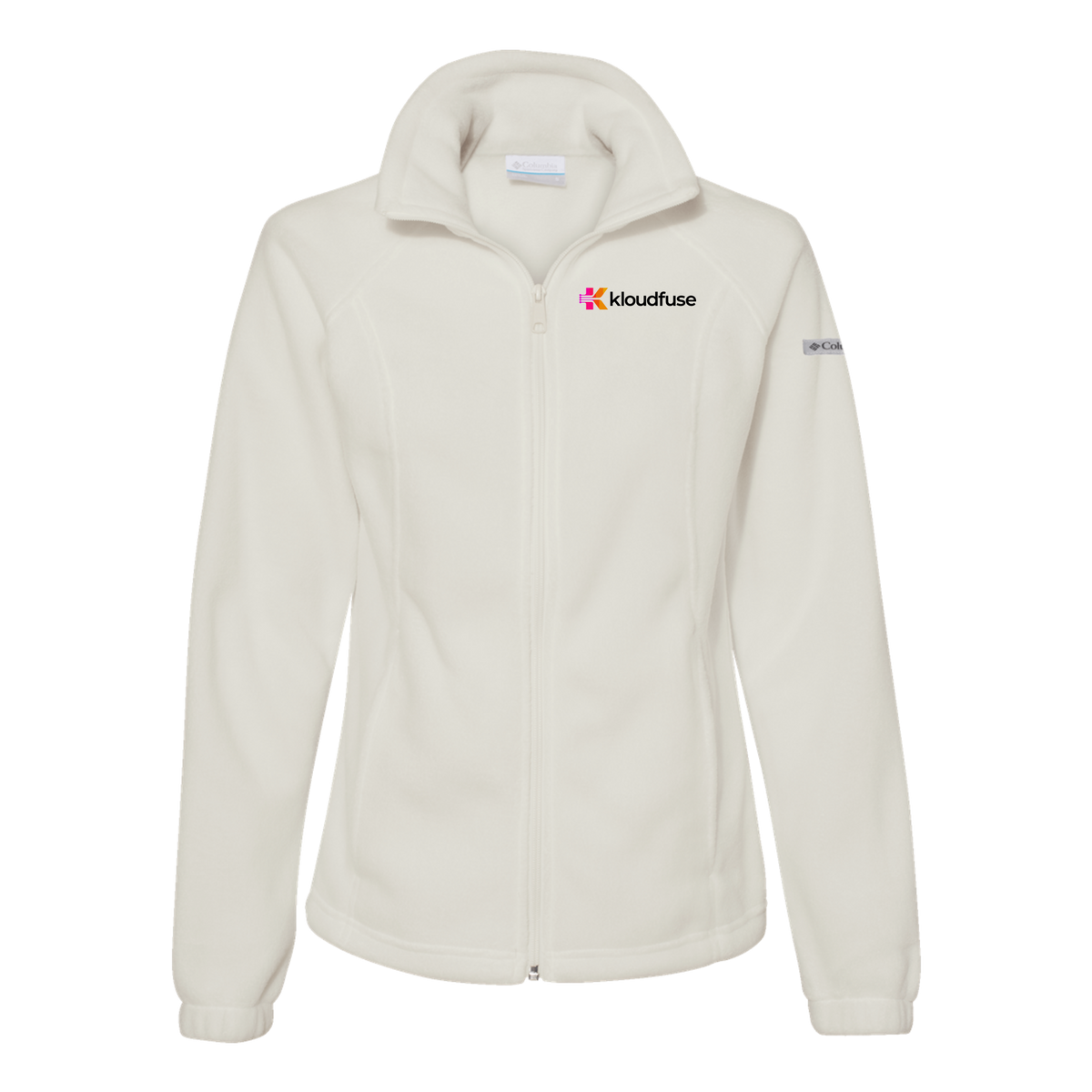 kloudfuse-columbia-womens-fleece-jacket-embroidery-leftchest-212470-chalk-flat-front