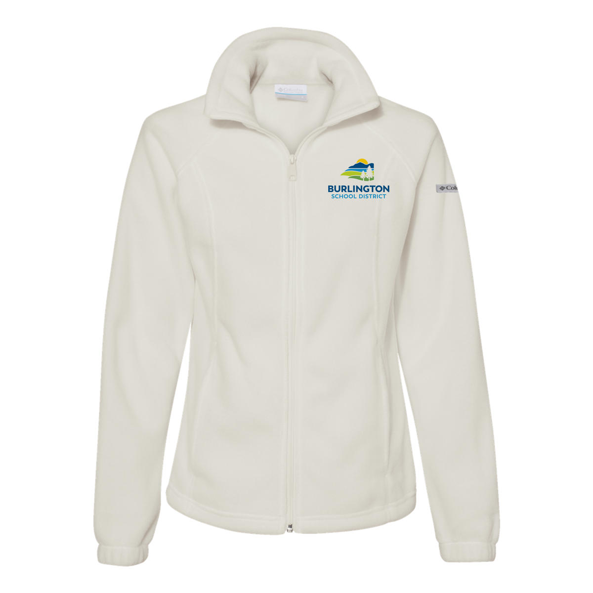 bsdvt-columbia-womens-fleece-jacket-embroidery-leftchest-212470-chalk-flat-front