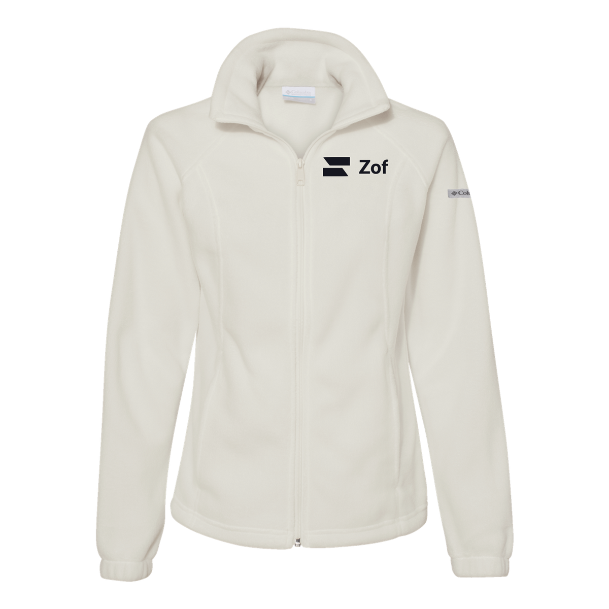 zof-columbia-womens-fleece-jacket-embroidery-leftchest-212470-chalk-flat-front