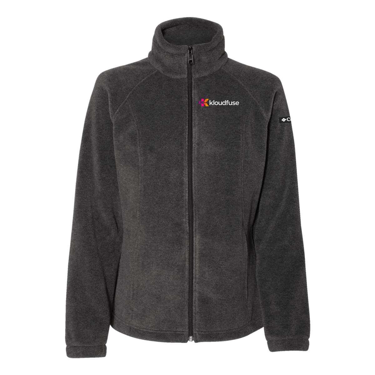 kloudfuse-columbia-womens-fleece-jacket-embroidery-leftchest-212470-charcoalheather-flat-front