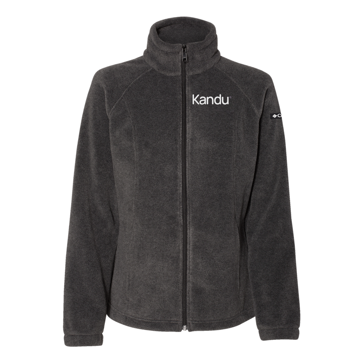 kandu-columbia-womens-fleece-jacket-embroidery-leftchest-212470-charcoalheather-flat-front