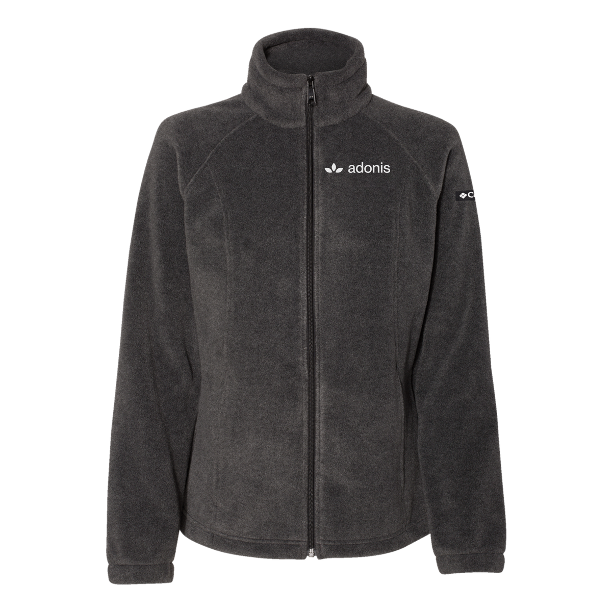 adonis-columbia-womens-fleece-jacket-embroidery-leftchest-212470-charcoalheather-flat-front