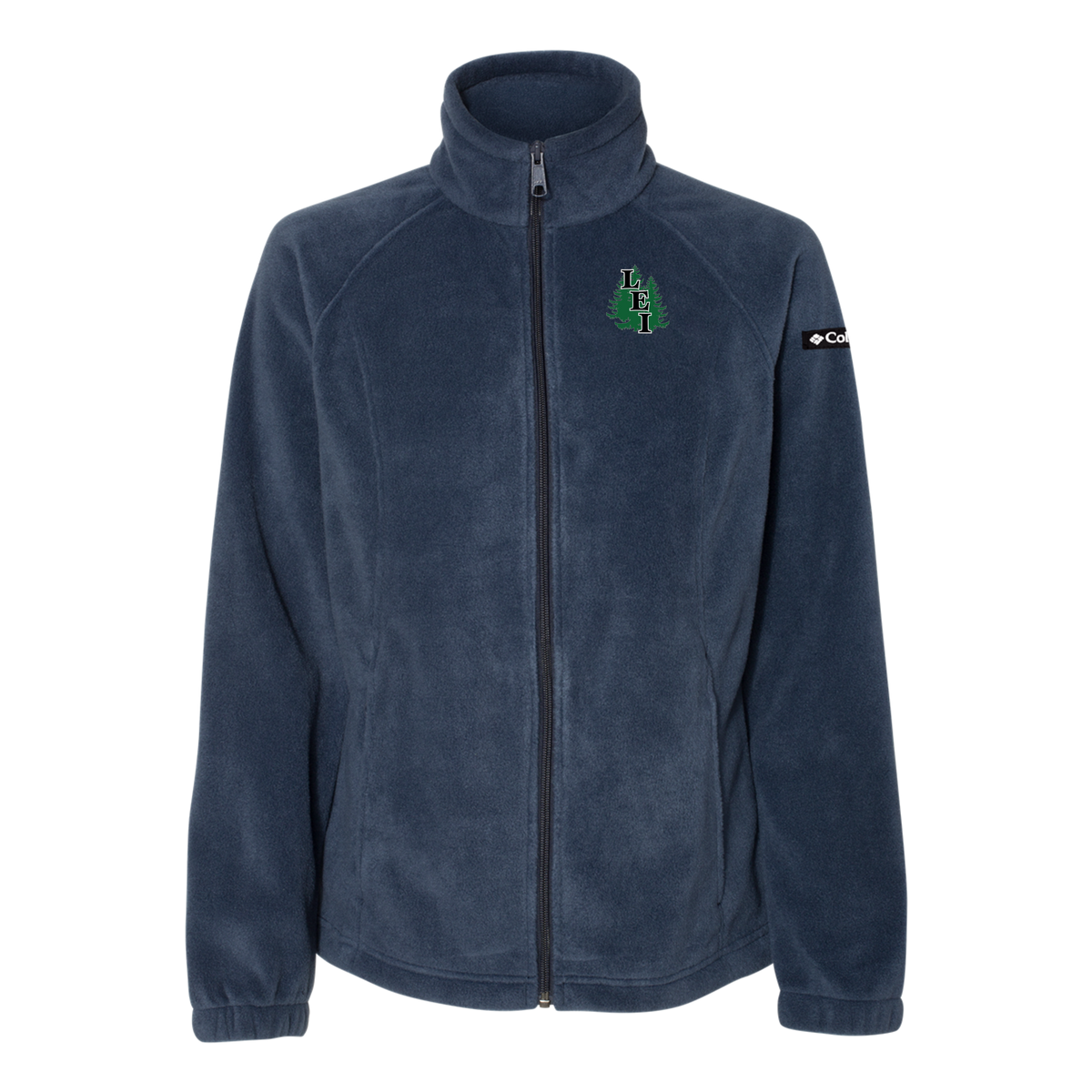 leisite-columbia-womens-fleece-jacket-embroidery-leftchest-212470-collegiatenavy-flat-front