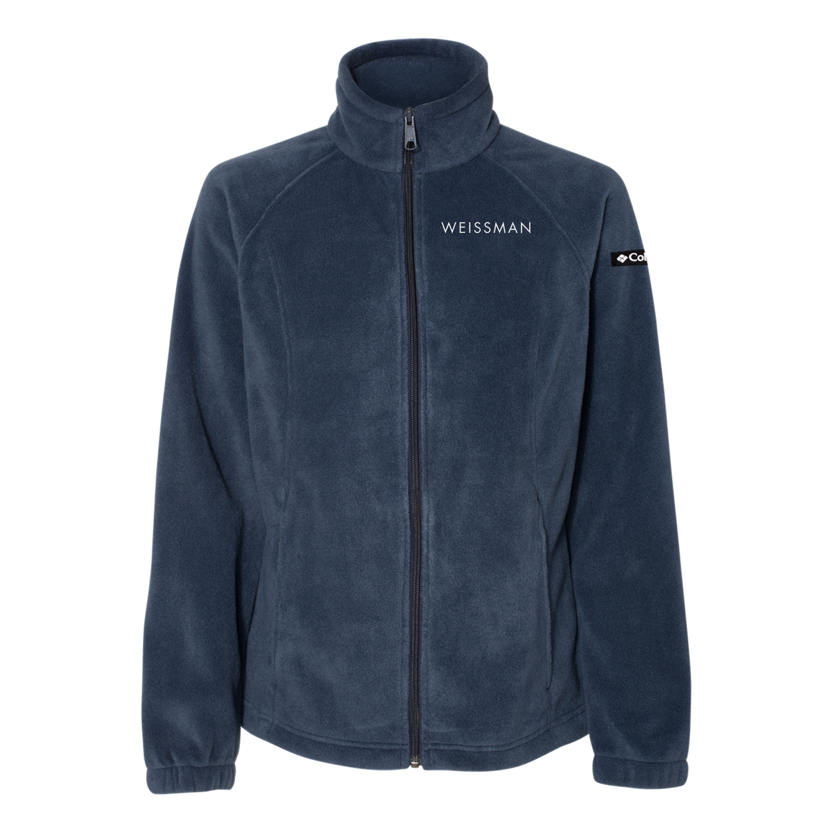 weissmans-columbia-womens-fleece-jacket-embroidery-leftchest-212470-collegiatenavy-flat-front