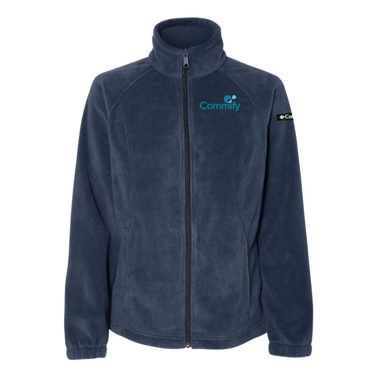commify-columbia-womens-fleece-jacket-embroidery-leftchest-212470-collegiatenavy-flat-front