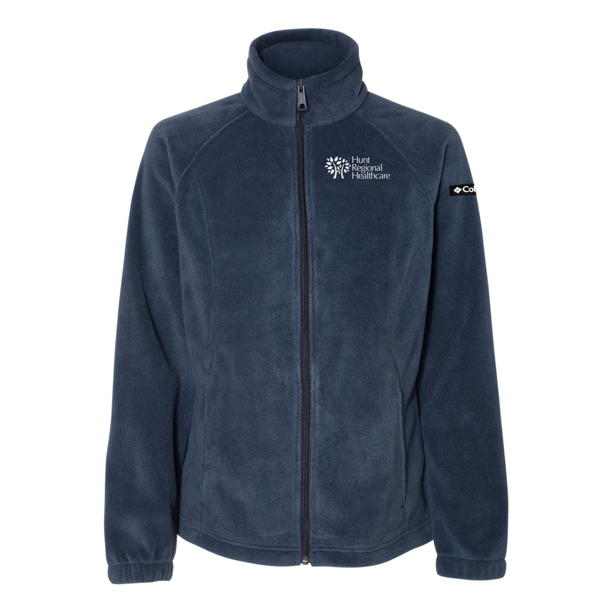 huntregional-columbia-womens-fleece-jacket-embroidery-leftchest-212470-collegiatenavy-flat-front
