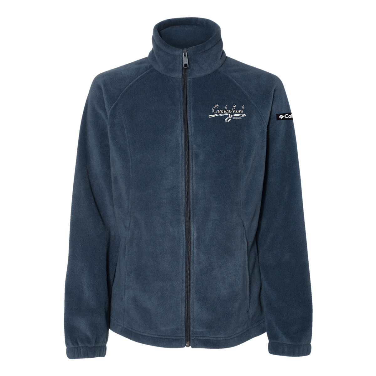 cumberland-columbia-womens-fleece-jacket-embroidery-leftchest-212470-columbianavy-flat-front