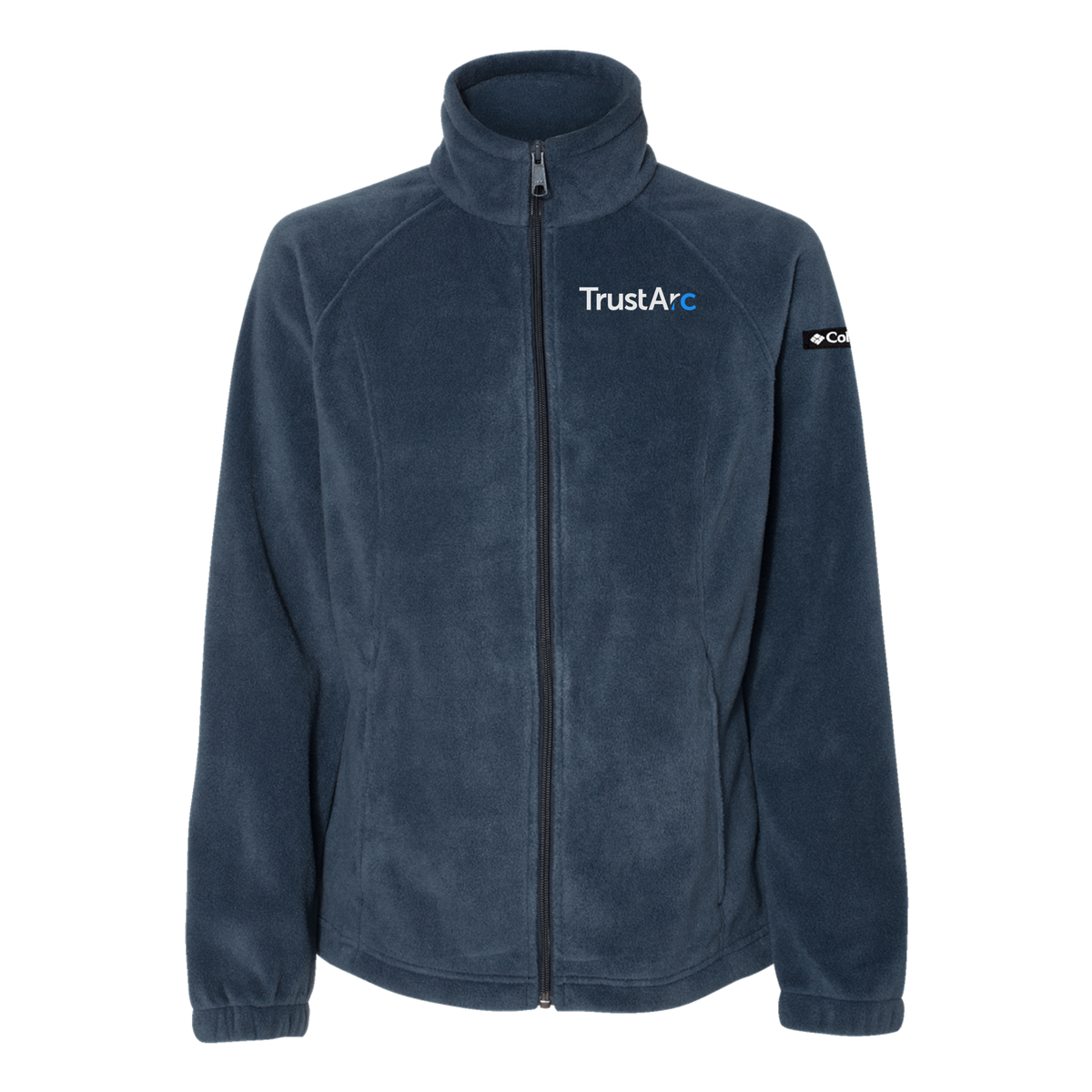 trustarc-columbia-womens-fleece-jacket-embroidery-leftchest-212470-columbianavy-flat-front