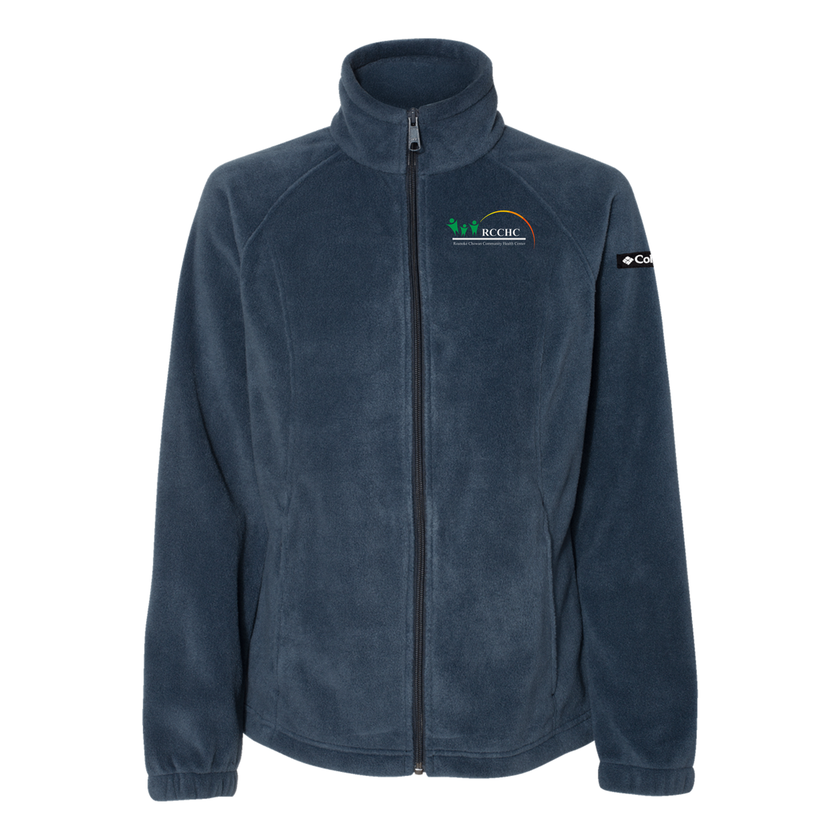 rcchc-columbia-womens-fleece-jacket-embroidery-leftchest-212470-columbianavy-flat-front