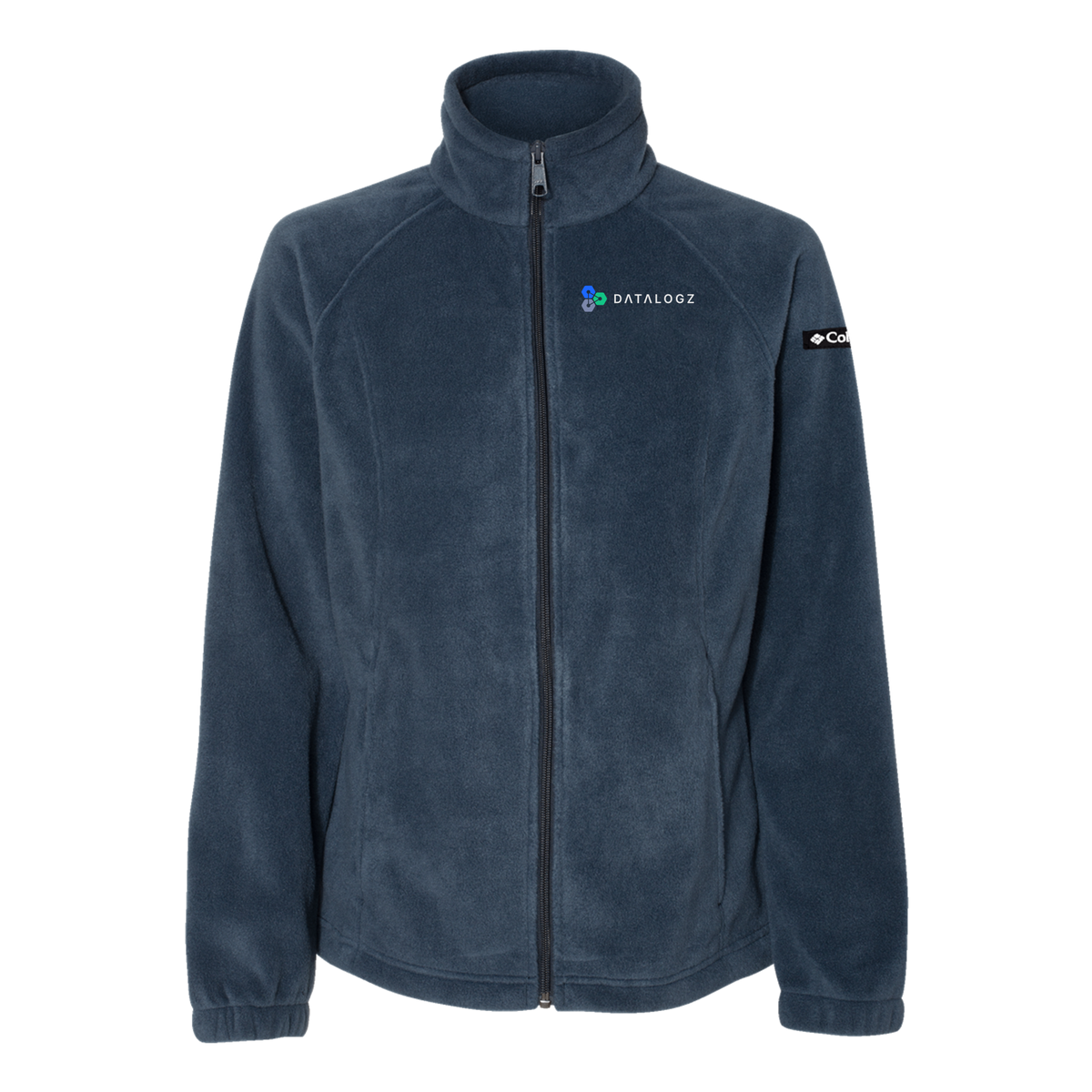 datalogz-columbia-womens-fleece-jacket-embroidery-leftchest-212470-columbianavy-flat-front
