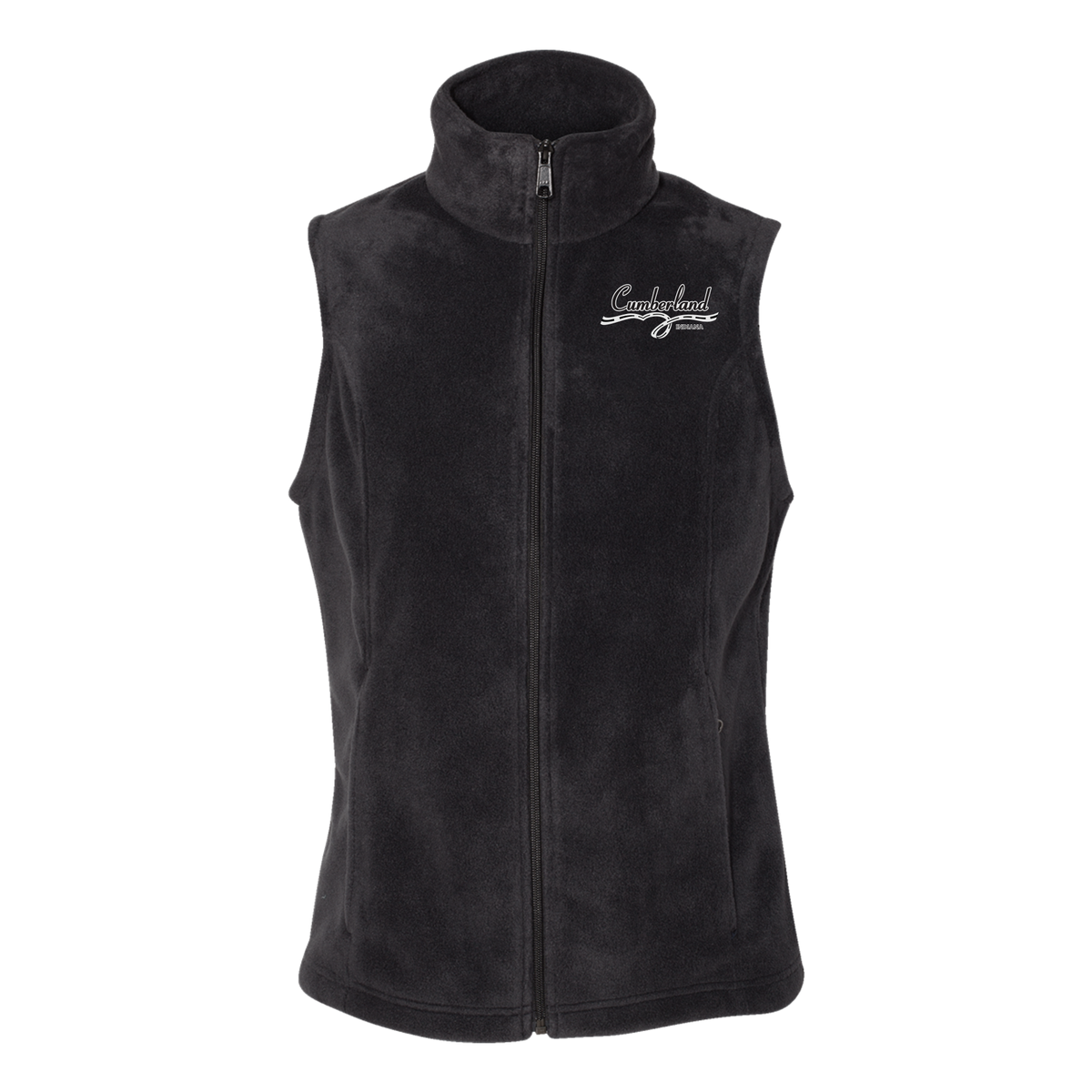 cumberland-columbia-womens-fleece-vest-embroidery-leftchest-212471-black-flat-front