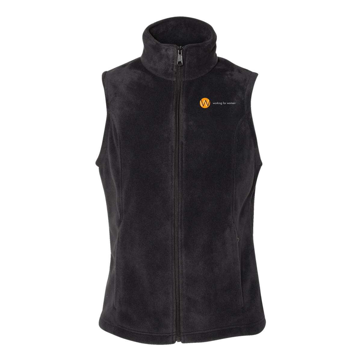 workingforwomen-columbia-womens-fleece-vest-embroidery-leftchest-212471-black-flat-front