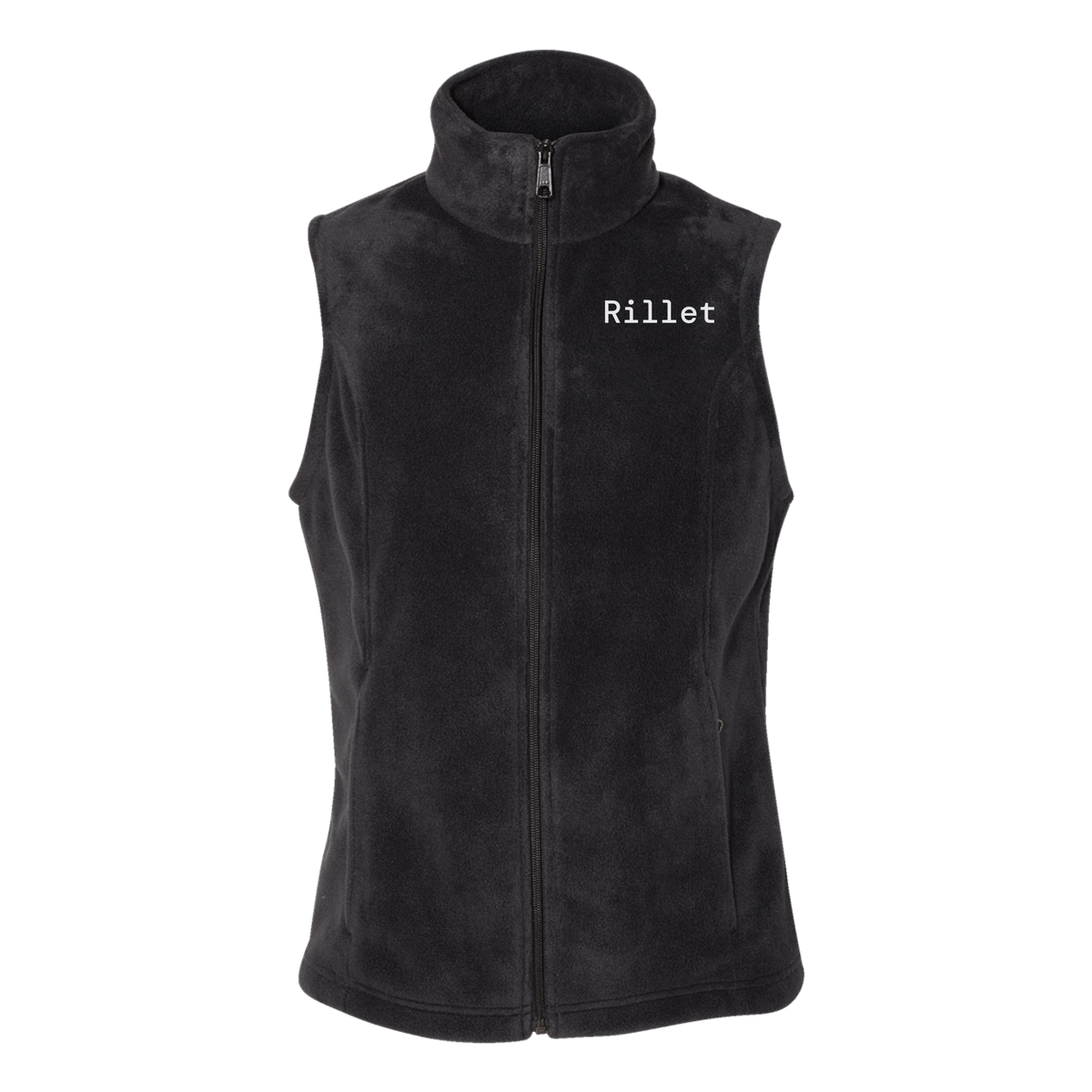 rillet-columbia-womens-fleece-vest-embroidery-leftchest-212471-black-flat-front