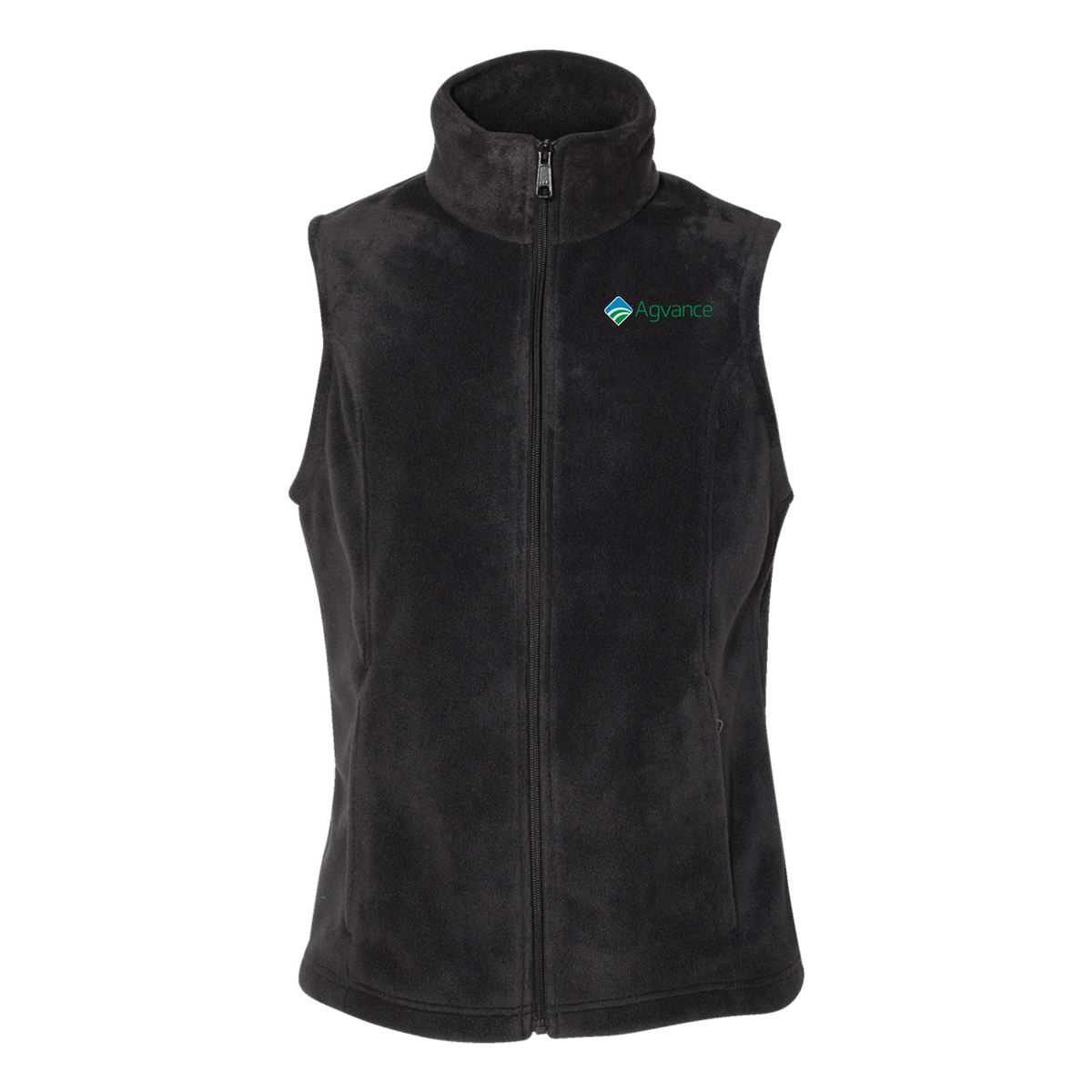 agvance-columbia-womens-fleece-vest-embroidery-leftchest-212471-black-flat-front