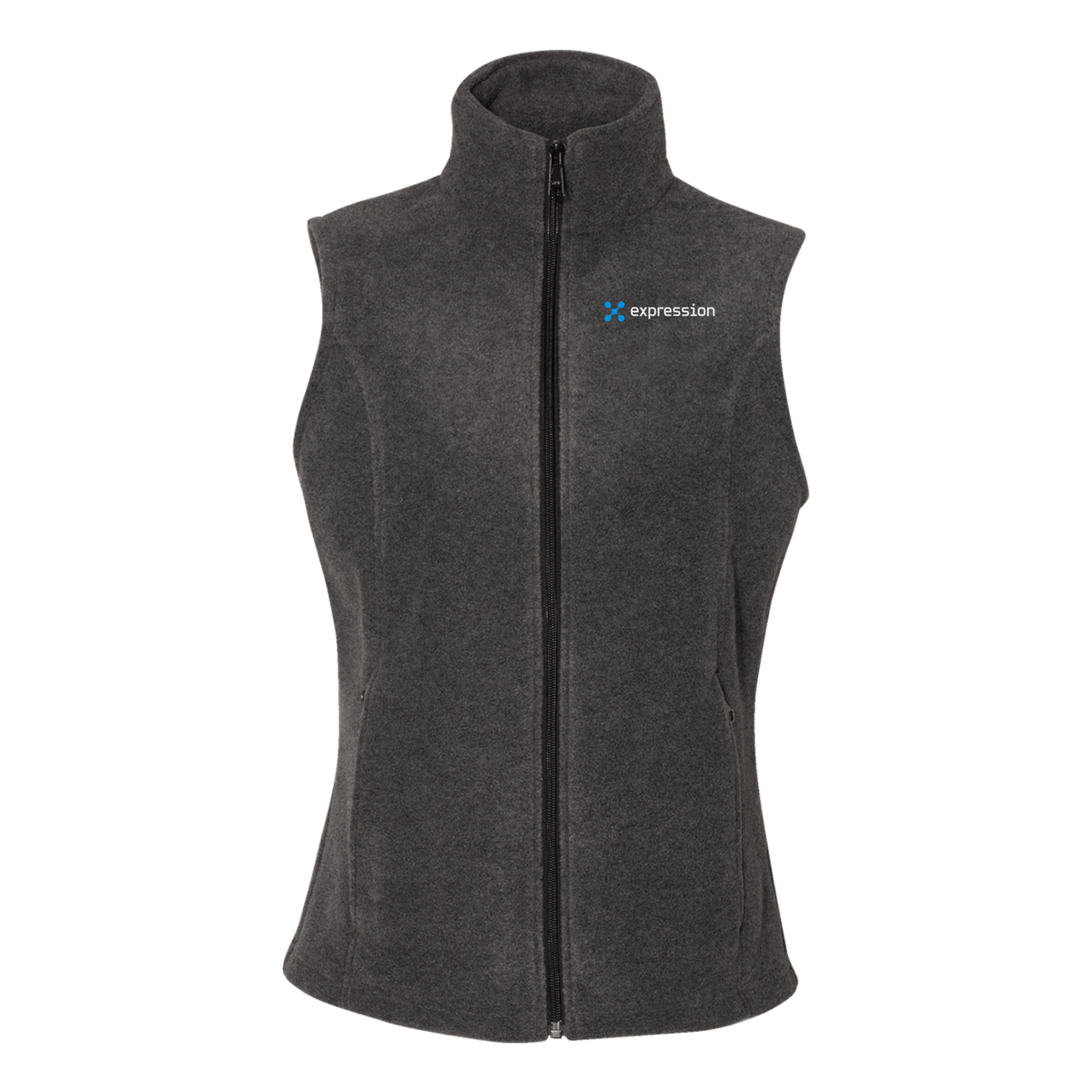 expr-columbia-womens-fleece-vest-embroidery-leftchest-212471-charcoalheather-flat-front