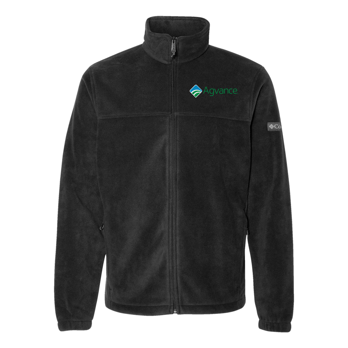 agvance-columbia-mens-fleece-jacket-embroidery-leftchest-212478-black-flat-front