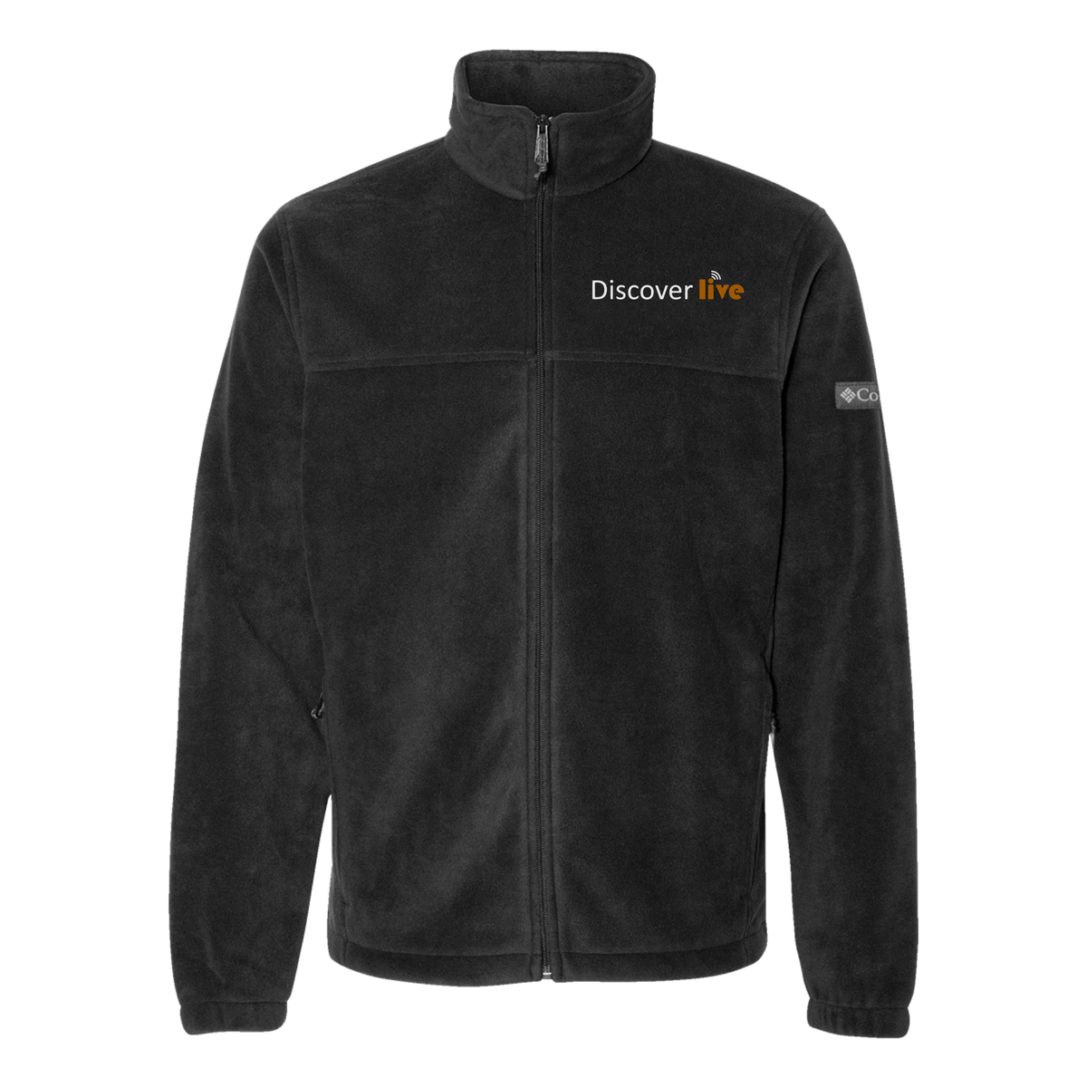 discover-columbia-mens-fleece-jacket-embroidery-leftchest-212478-black-flat-front