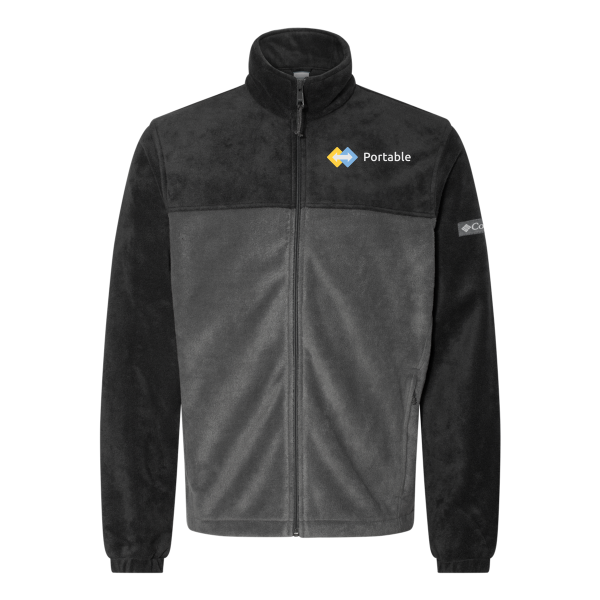 portable-columbia-mens-fleece-jacket-embroidery-leftchest-212478-blackgrill-flat-front