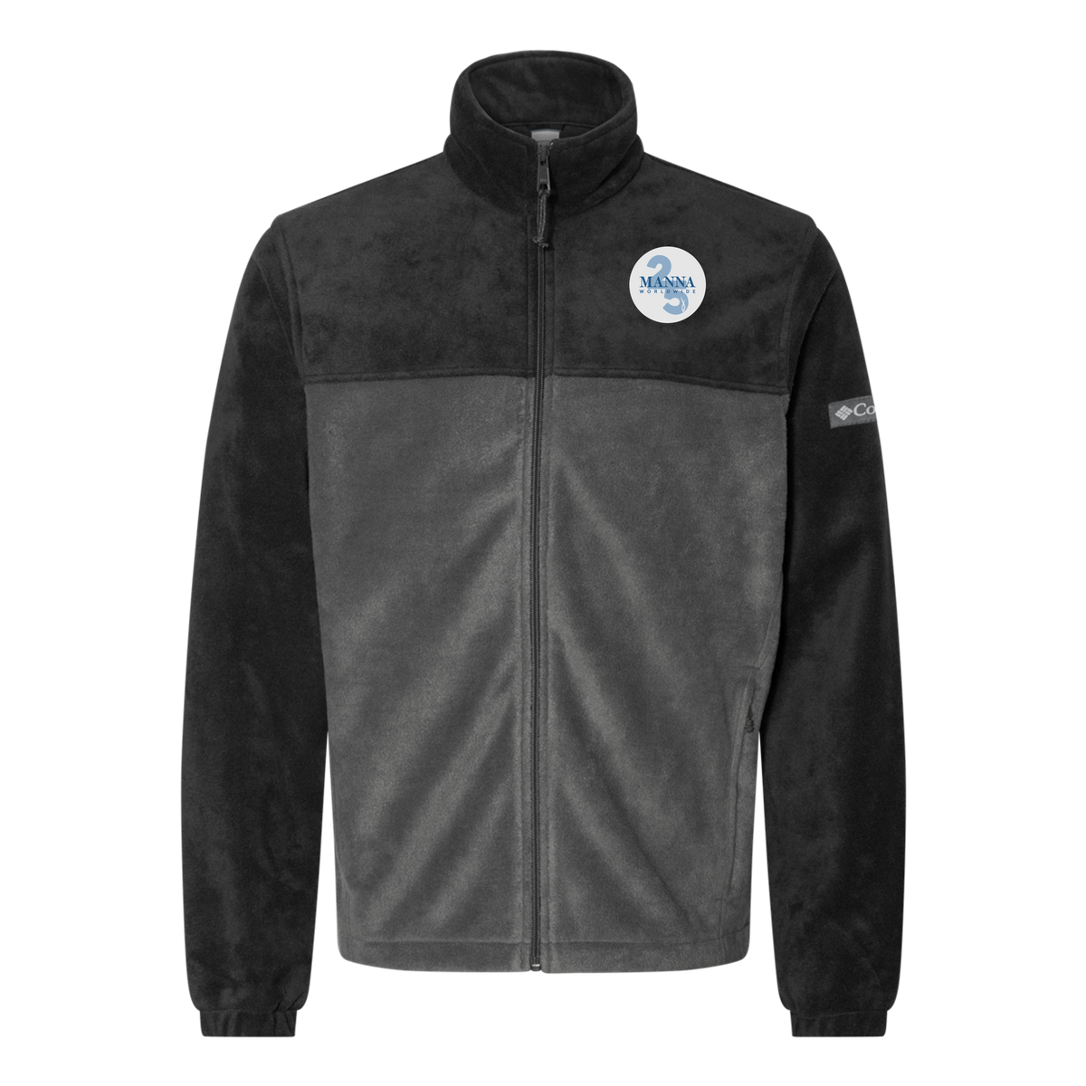 mannaworldwide-columbia-mens-fleece-jacket-embroidery-leftchest-212478-blackgrill-flat-front