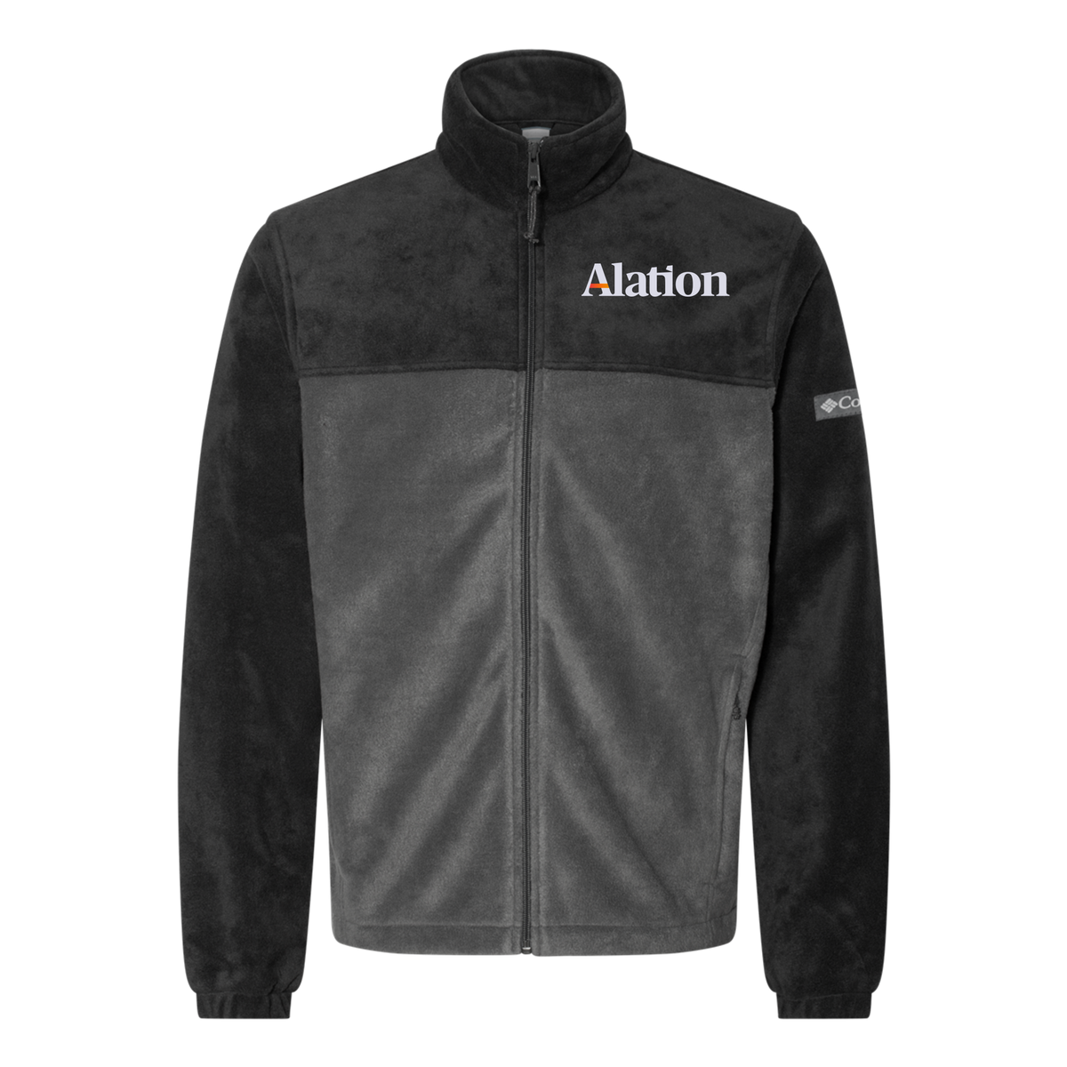 alation-columbia-mens-fleece-jacket-embroidery-leftchest-212478-blackgrill-flat-front