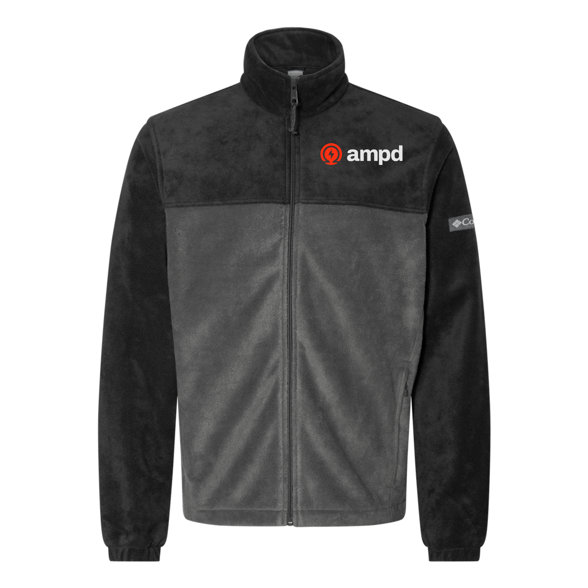 ampd-columbia-mens-fleece-jacket-embroidery-leftchest-212478-blackgrill-flat-front