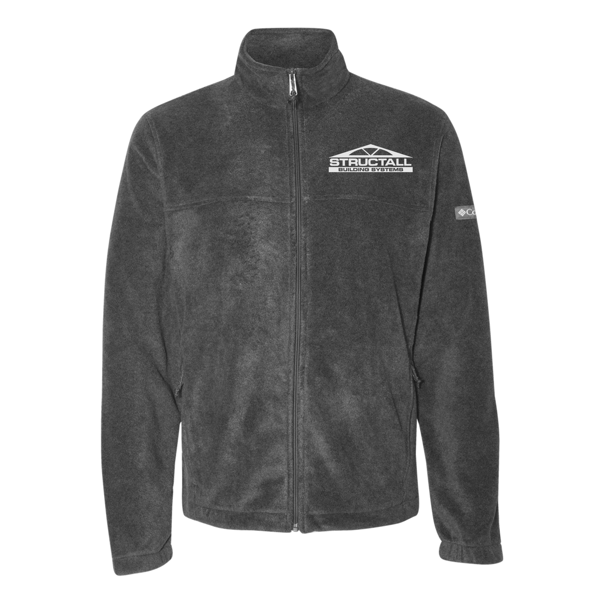 structall-columbia-mens-fleece-jacket-embroidery-leftchest-212478-charcoalheather-flat-front