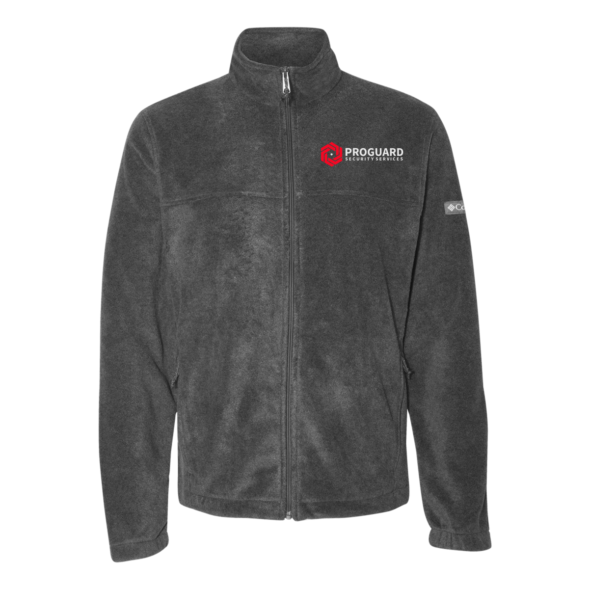 proguardsecurityservices-columbia-mens-fleece-jacket-embroidery-leftchest-212478-charcoalheather-flat-front