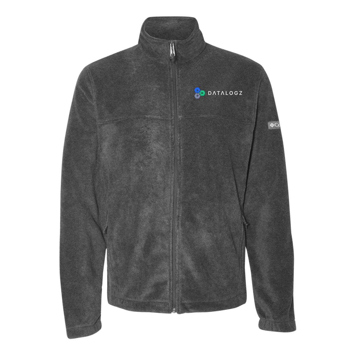 datalogz-columbia-mens-fleece-jacket-embroidery-leftchest-212478-charcoalheather-flat-front