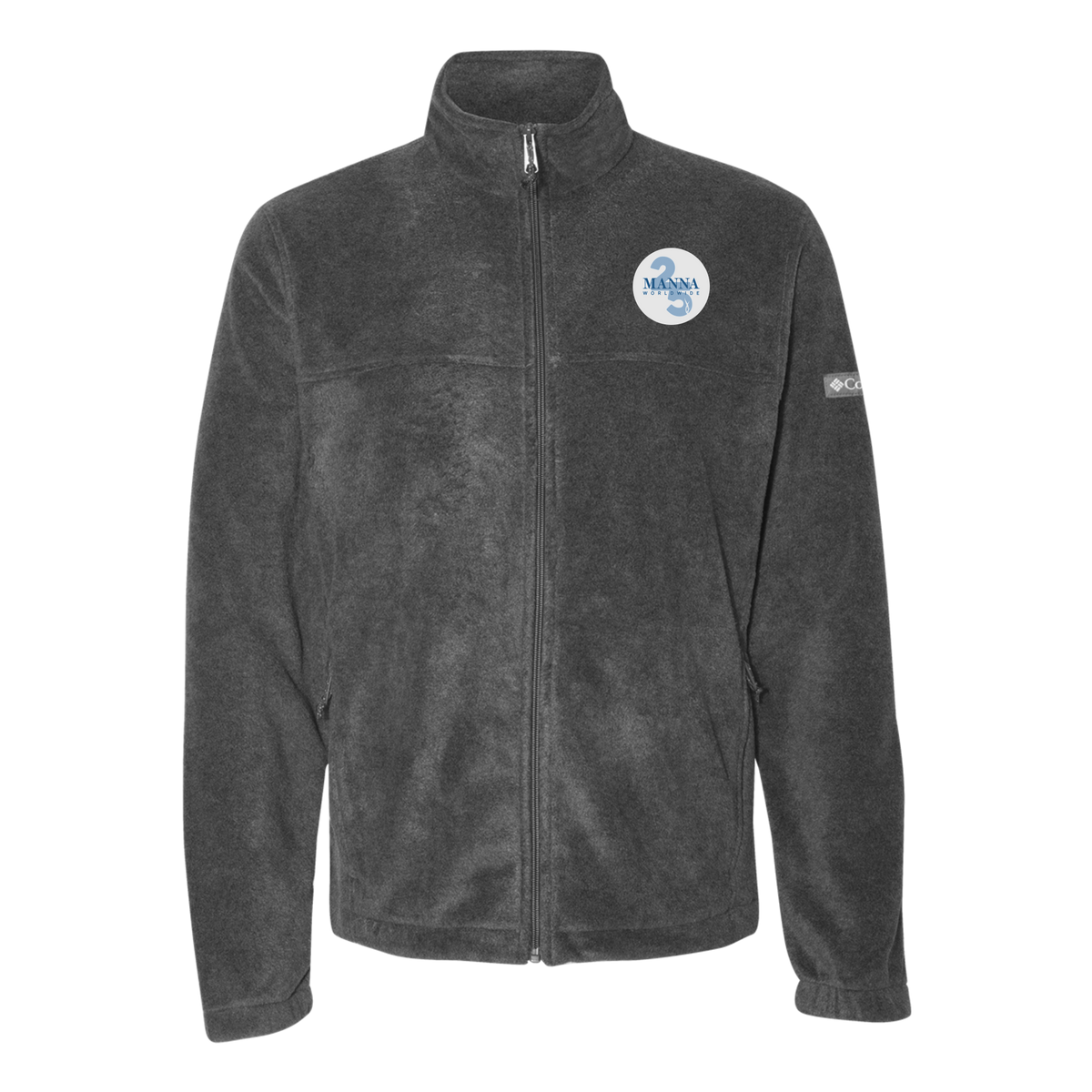 mannaworldwide-columbia-mens-fleece-jacket-embroidery-leftchest-212478-charcoalheather-flat-front