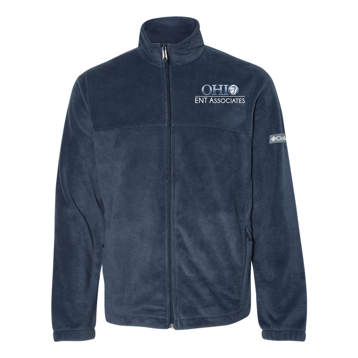 ohioentaudiology-columbia-mens-fleece-jacket-embroidery-leftchest-212478-collegiatenavy-flat-front