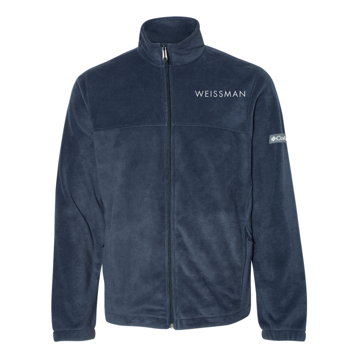 weissmans-columbia-mens-fleece-jacket-embroidery-leftchest-212478-collegiatenavy-flat-front