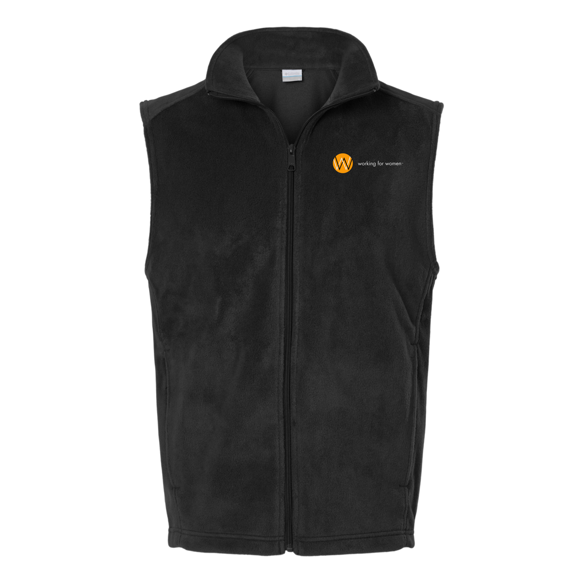 workingforwomen-columbia-mens-fleece-vest-embroidery-leftchest-212488-black-flat-front