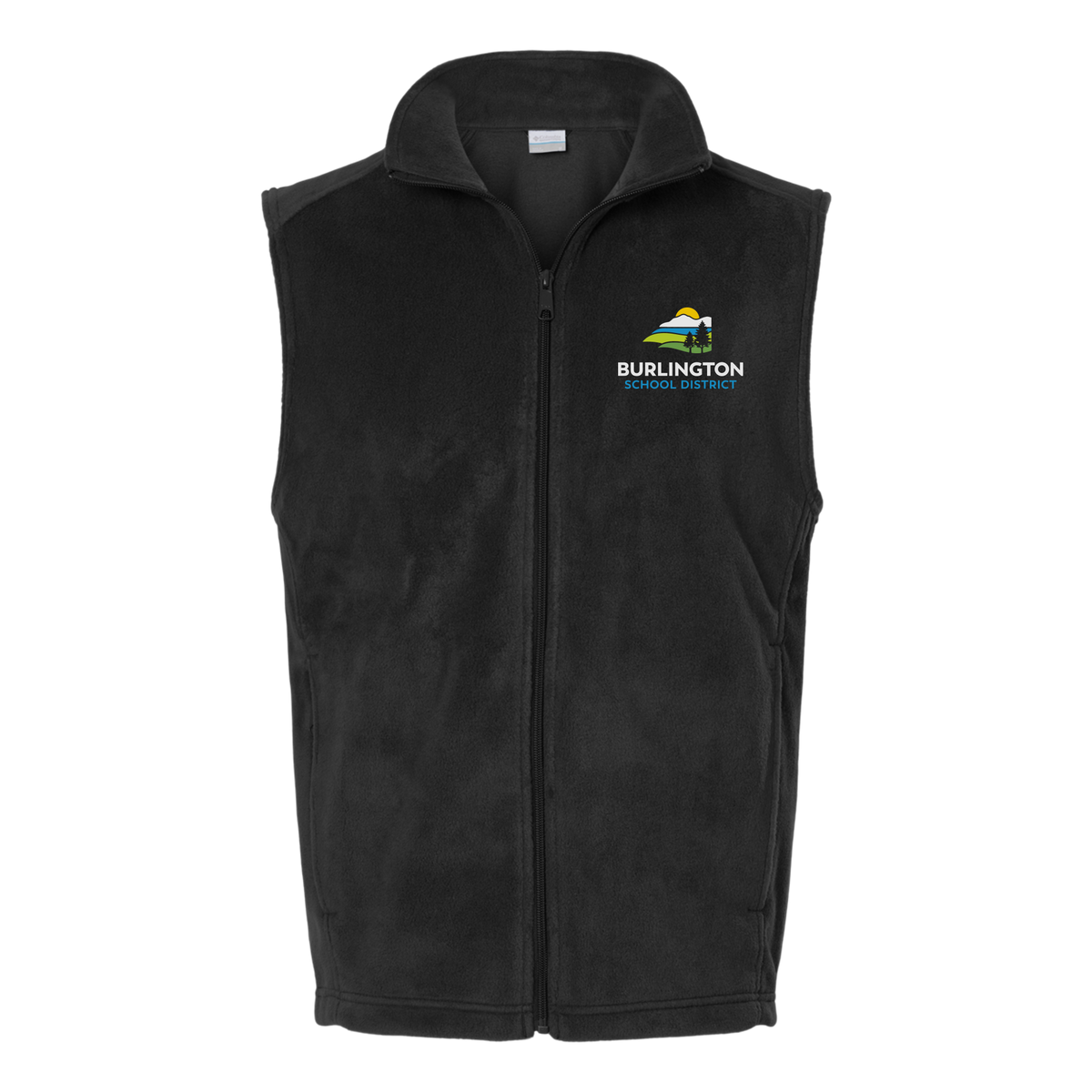 bsdvt-columbia-mens-fleece-vest-embroidery-leftchest-212488-black-flat-front