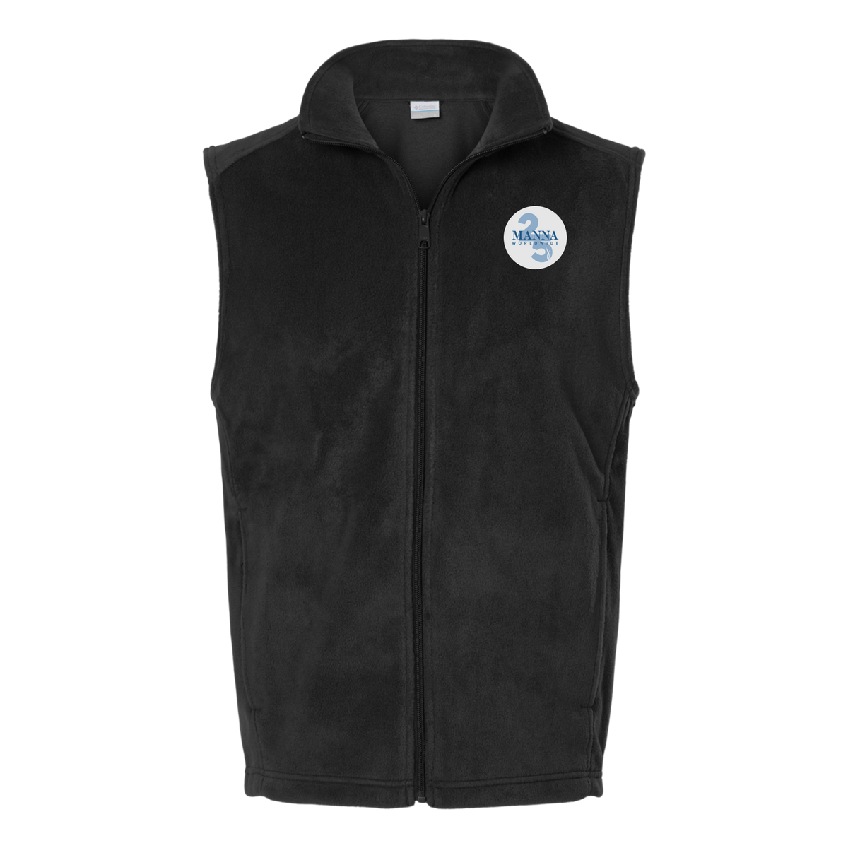 mannaworldwide-columbia-mens-fleece-vest-embroidery-leftchest-212488-black-flat-front