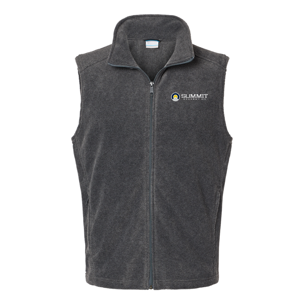 saoic-columbia-mens-fleece-vest-embroidery-leftchest-212488-charcoalheather-flat-front
