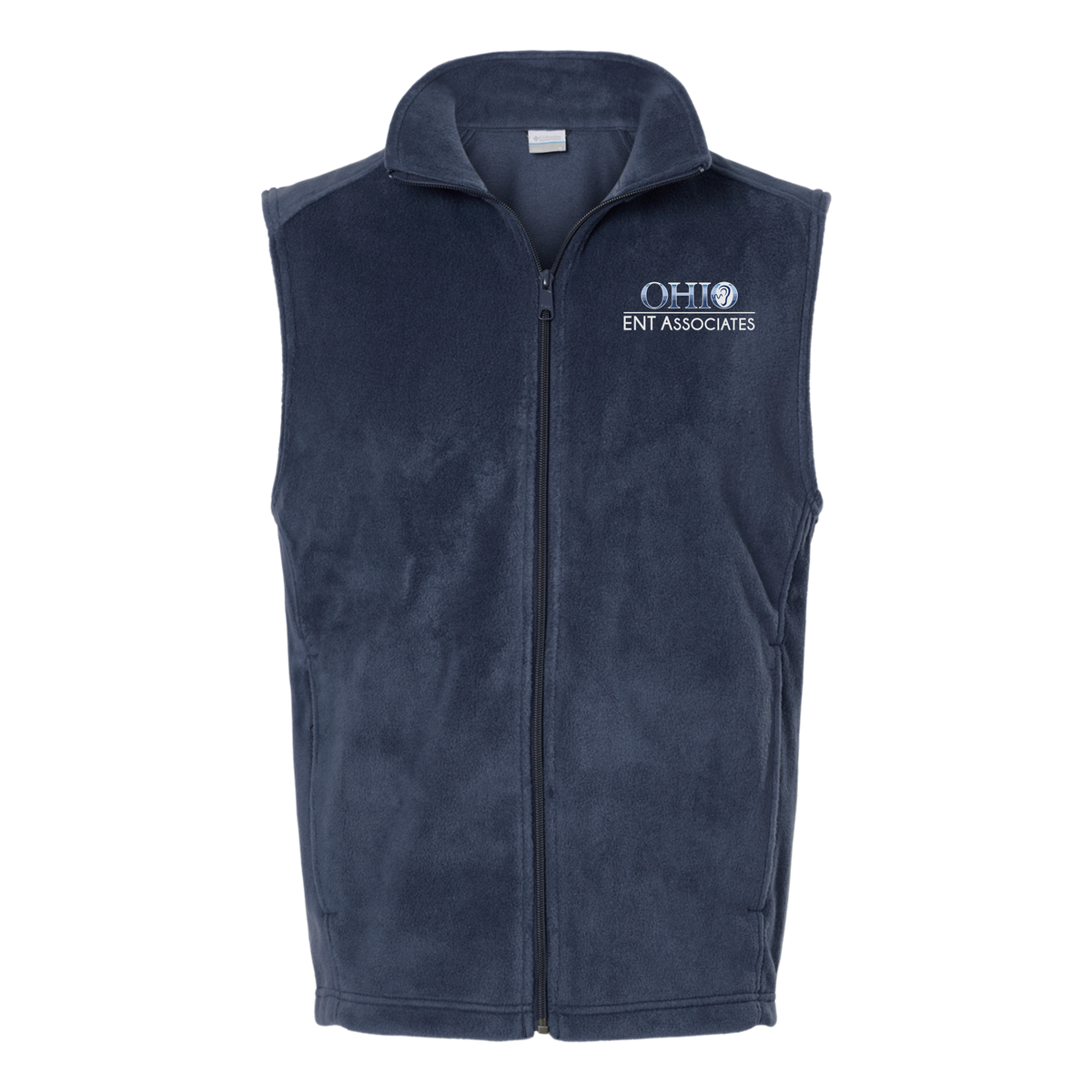 ohioentaudiology-columbia-mens-fleece-vest-embroidery-leftchest-212488-collegiatenavy-flat-front