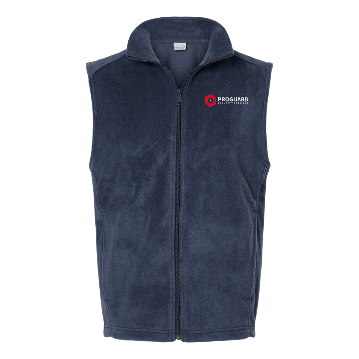 proguardsecurityservices-columbia-mens-fleece-vest-embroidery-leftchest-212488-collegiatenavy-flat-front