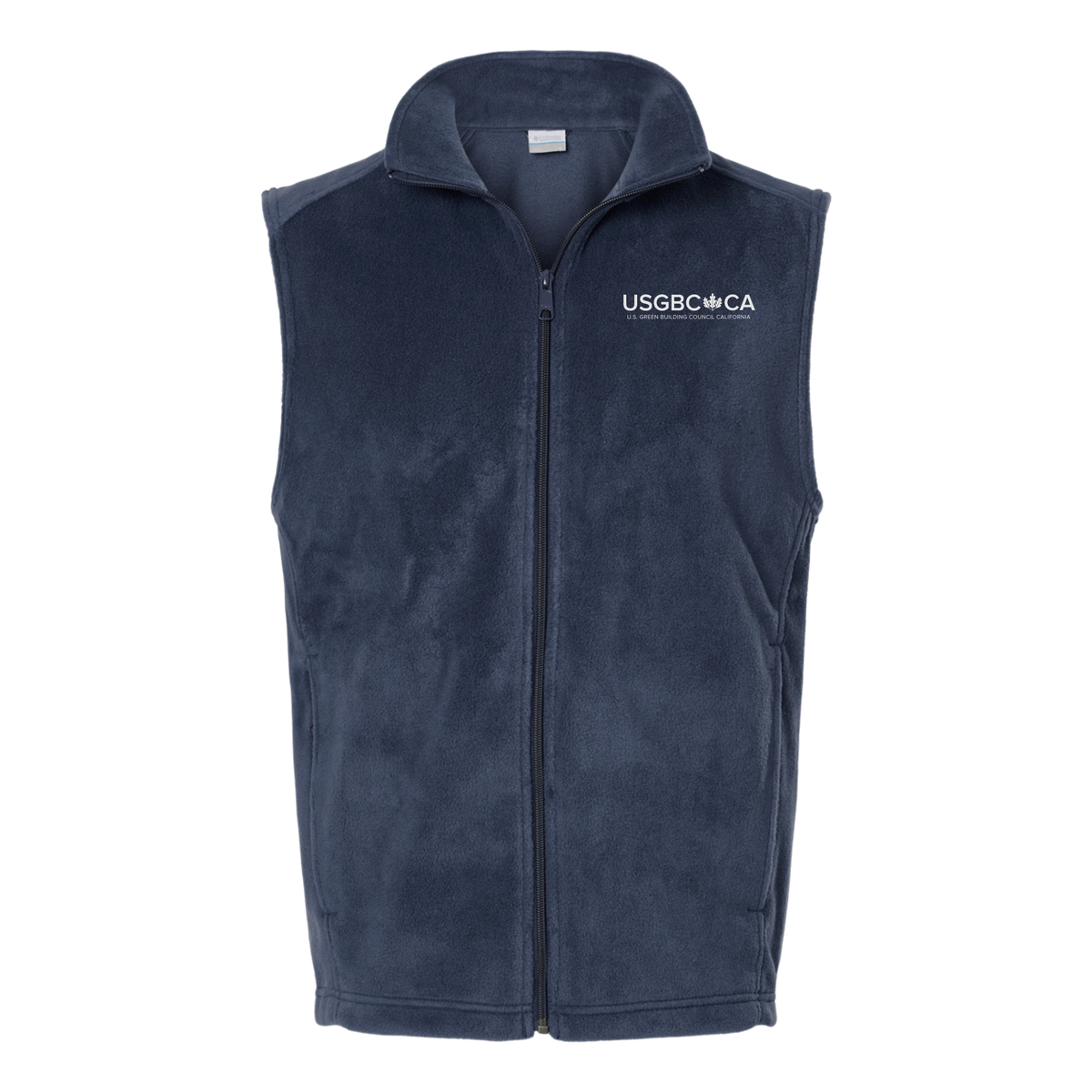 usgbc-ca-columbia-mens-fleece-vest-embroidery-leftchest-212488-collegiatenavy-flat-front