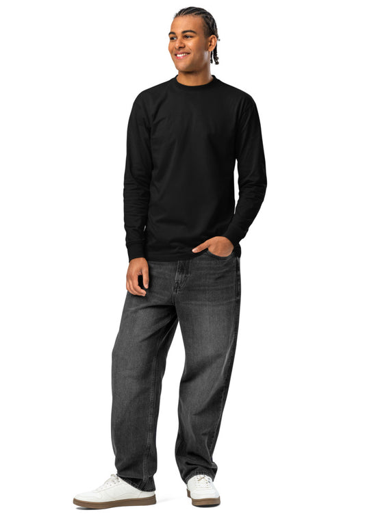 Men's Heavyweight Long Sleeve T-Shirt | Cotton Heritage MC1186