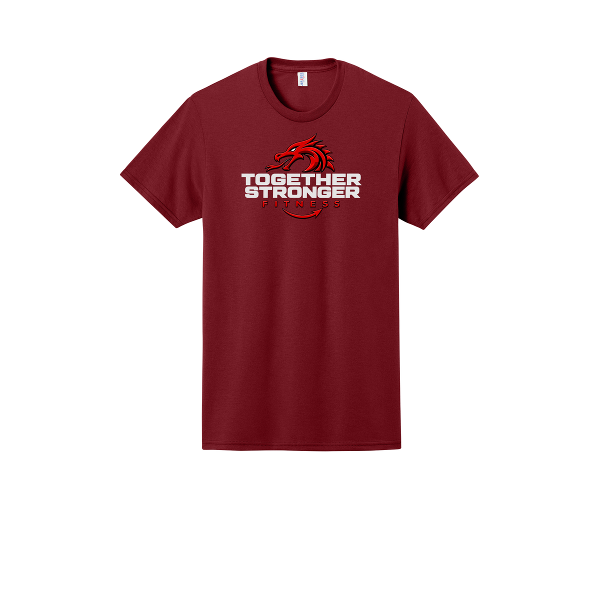 togetherstrongerfitness-jerzees-dri-power-cotton-poly-tee-dtf-front-29M-cardinal-flat-front