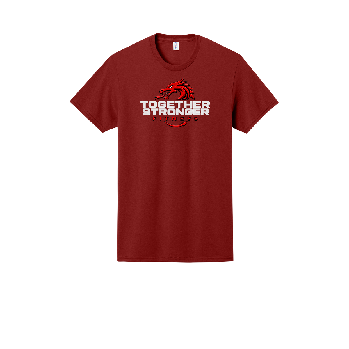 togetherstrongerfitness-jerzees-dri-power-cotton-poly-tee-dtf-front-29M-crimson-flat-front