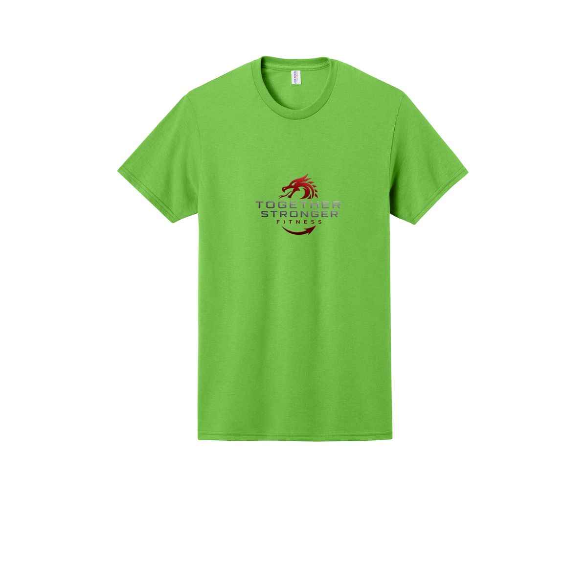 togetherstrongerfitness-jerzees-dri-power-cotton-poly-tee-dtf-front-29M-kiwi-flat-front