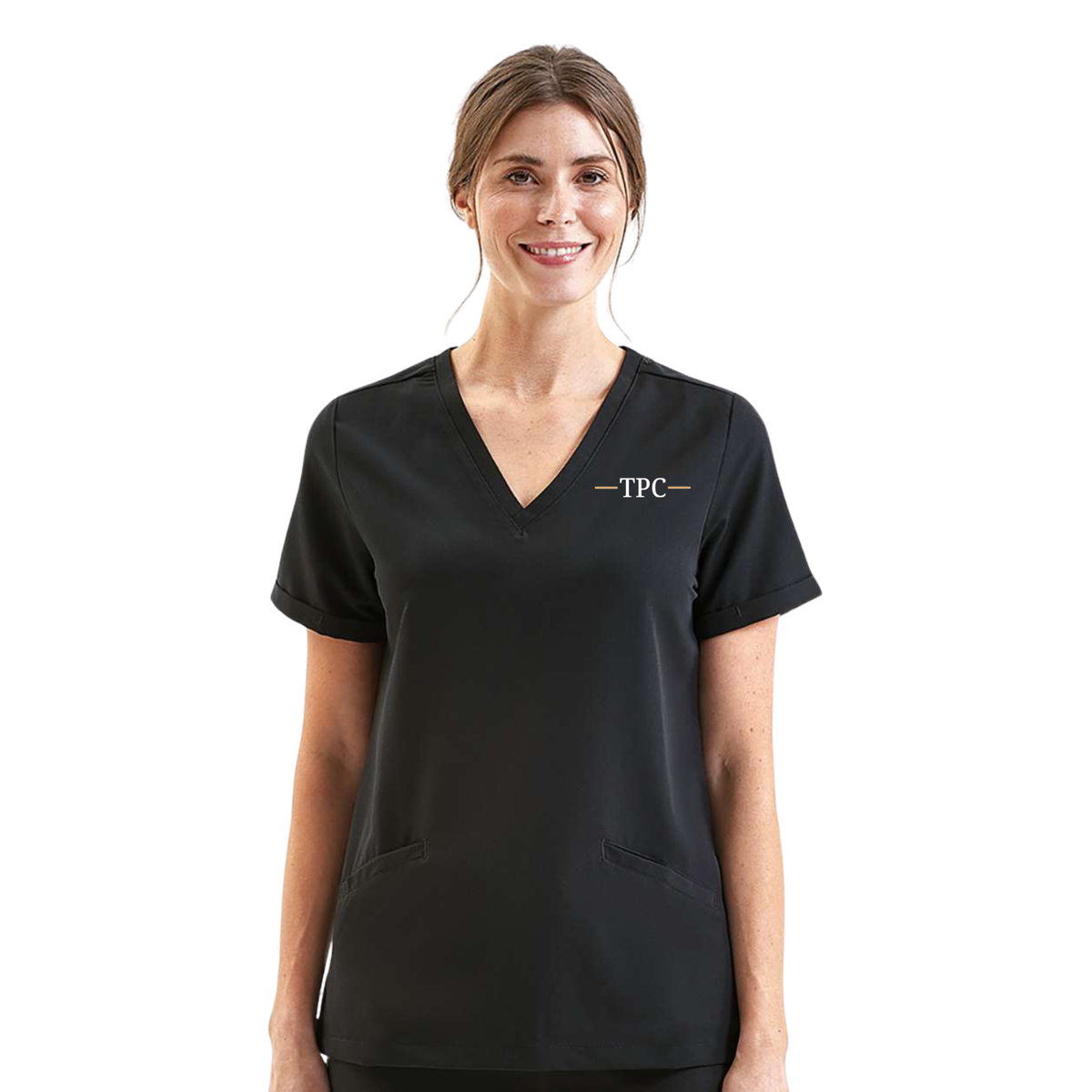 Women's Invincible V-Neck Stretch Scrub Top