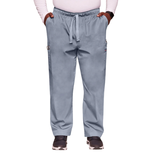 Men's Drawstring Cargo Scrub Pant