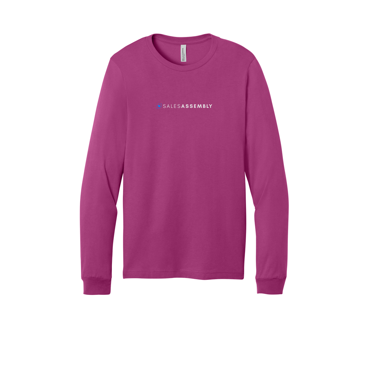salesassembly-all-season-long-sleeve-tee-dtf-front-3501-berry-flat-front