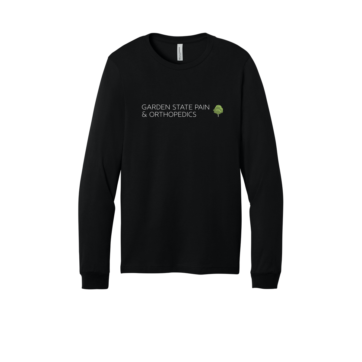 gardenstatepain-all-season-medical-long-sleeve-tee-dtf-front-3501-black-flat-front